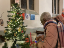 Decorating St Luke's Tree